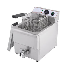 Deep Fat Fryer 8 Ltr Single Tank & Tap