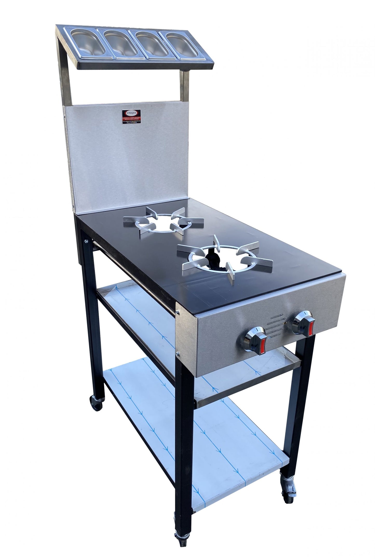 2 Burner Commercial Gas Cooker