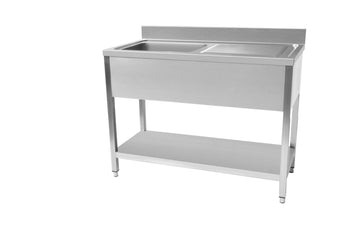 231023 - Stainless Steel Sink 1200 Right Hand Drain