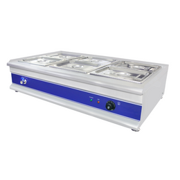 Bain Marie GN 1/2 x 4" x 6 pots