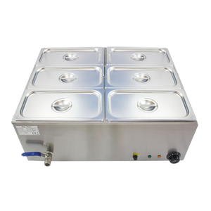 Bain Marie GN 1/3 x 6" x 6 Pot