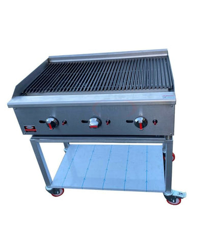 3 CONTROL GAS BBQ GRILL / CHARBROILER