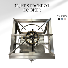 32 JET BURNER STOCKPOT COOKER FOR COMMERCIAL CATERING USE MULTI JET BURNER