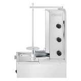 Doner Kebab Machine GYROS/GRILL - 3 Burner - Natural Gas or LPG - Short - 500x650x900mm - DMG3B