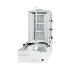 Doner Kebab Machine GYROS/GRILL - 3 Burner - Natural Gas or LPG - Short - 500x650x900mm - DMG3B