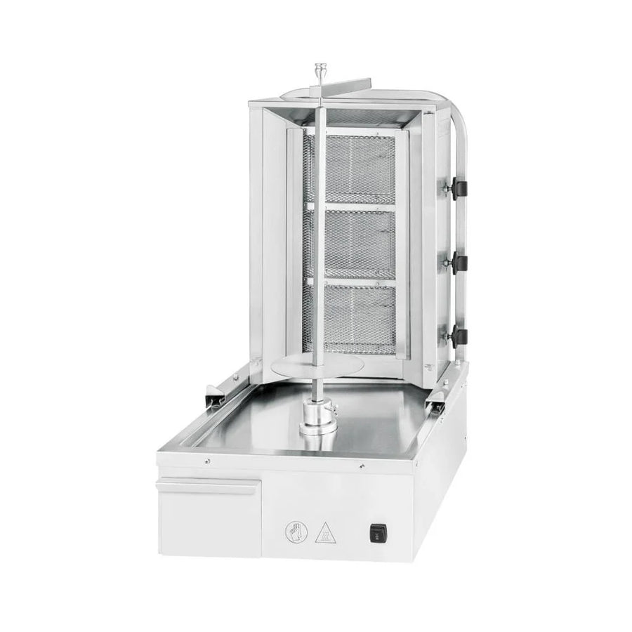 Doner Kebab Machine GYROS/GRILL - 3 Burner - Natural Gas or LPG - Short - 500x650x900mm - DMG3B