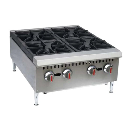 101102 - 4 Burner Commercial Gas Cooker HOB