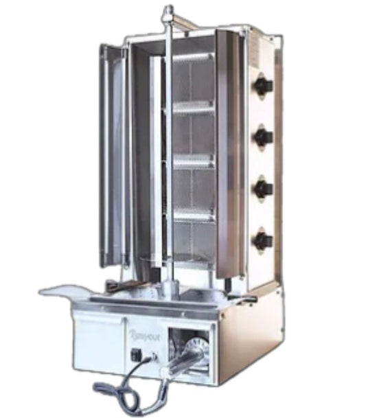 I4G 4 BURNER INTEGRATED KEBAB MACHINE N/LPG CE/UKCA