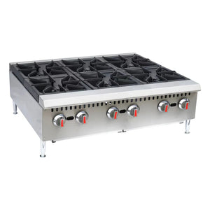 101103- 6 Burner stockpot  Cooker