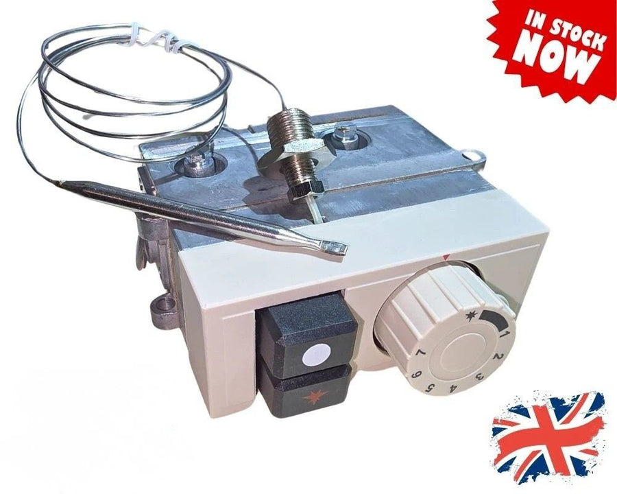 710 MINI-SIT 0.710.740 FRYER THERMOSTATIC GAS VALVE 120-200°C THERMOSTAT & GLAND
