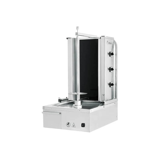 3 Burner Electric Doner Machine - Heavy Duty - Stainless Steel - 500x600x900mm