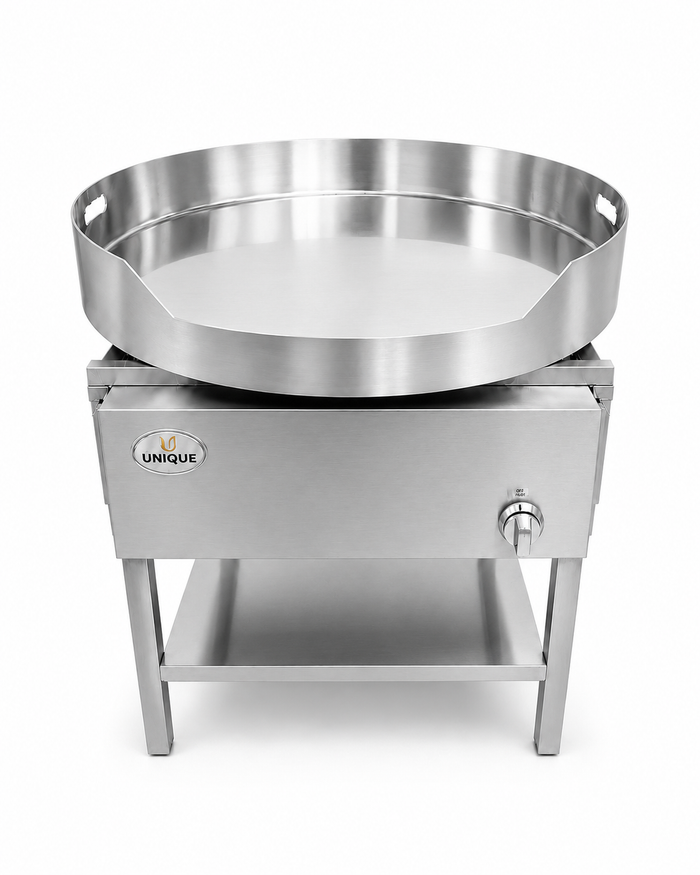 Commercial Chapli / Chapal Kebab Cooker – 32 Jet Gas Burner – Heavy Duty