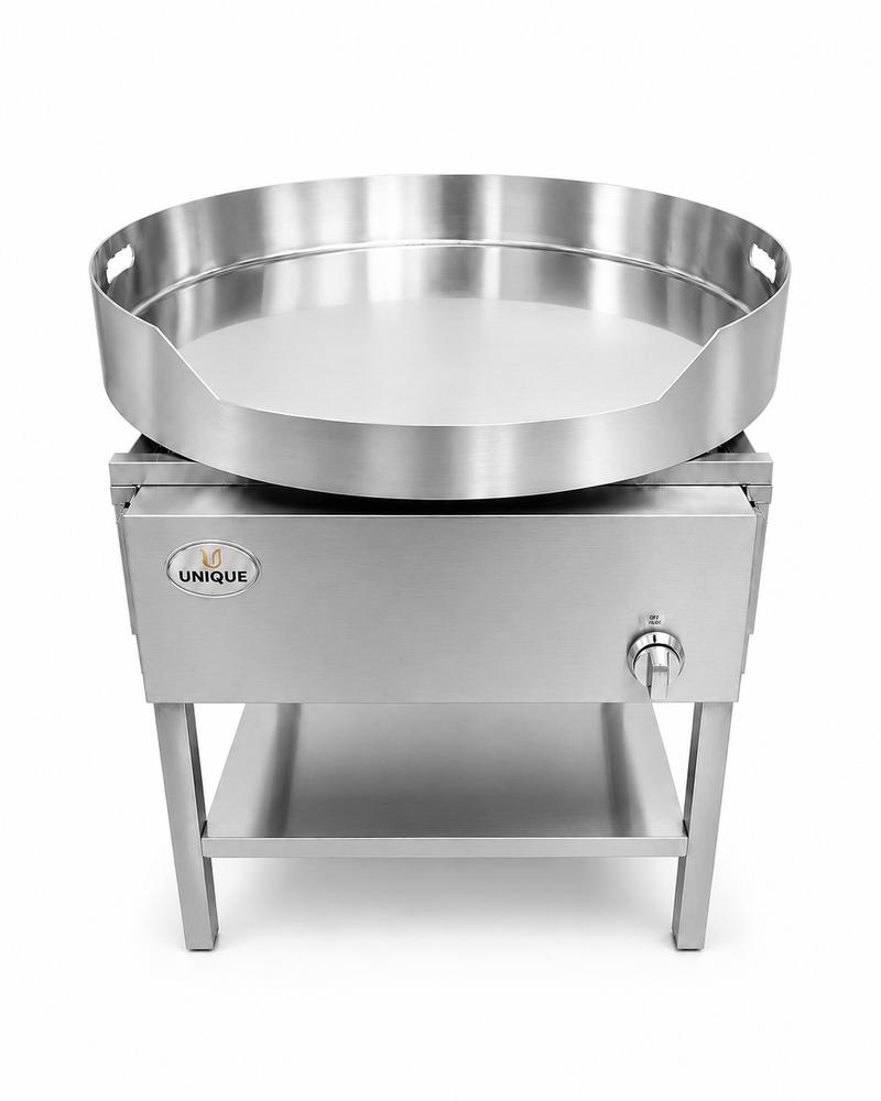 Commercial Chapli / Chapal Kebab Cooker – 32 Jet Gas Burner – Heavy Duty