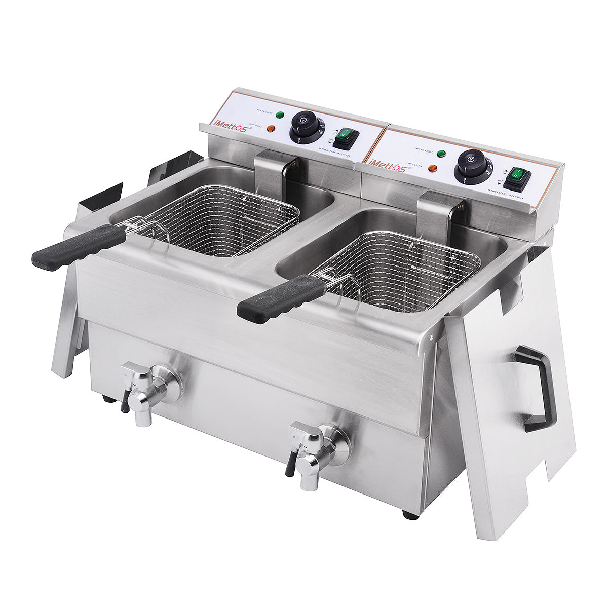 Deep Fat Fryer 8 Ltr Double Tank & Tap