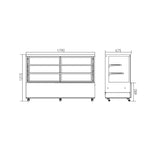 Commercial Cake Display Fridge & Counters - HA-1800Z