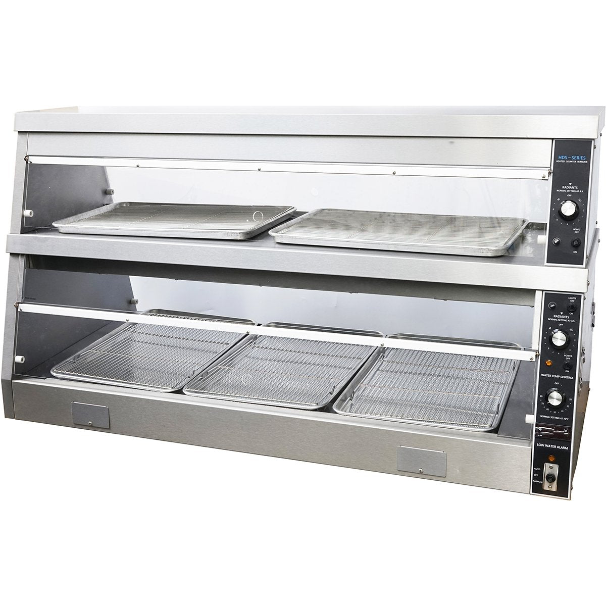 Commercial Hot Chicken Warmer / Heated Display 1536x690x830mm