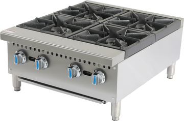 4 BURNER COMMERCIAL GAS STOCK POT COOKER