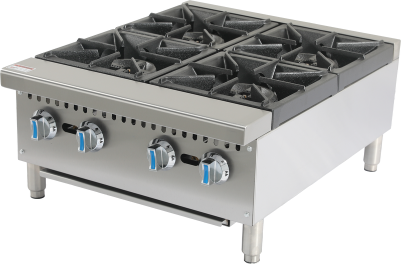 4 BURNER COMMERCIAL GAS STOCK POT COOKER
