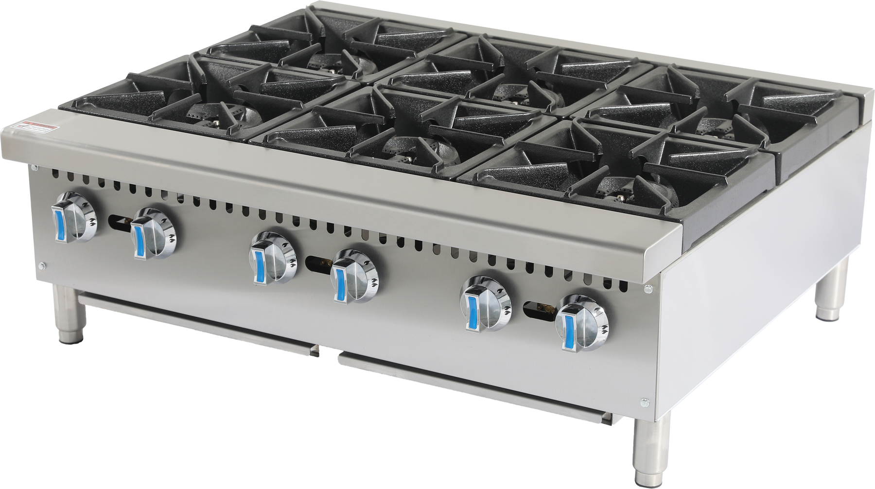 6 BURNER COMMERCIAL GAS STOCK POT COOKER