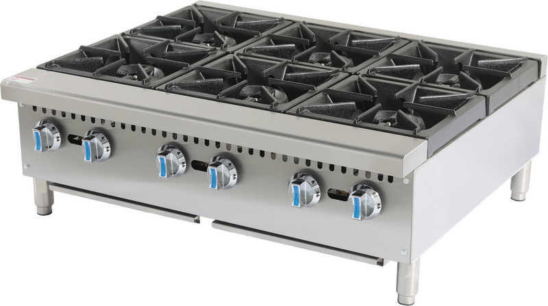 6 BURNER COMMERCIAL GAS STOCK POT COOKER