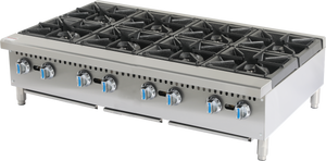 8 BURNER COMMERCIAL GAS STOCK POT COOKER