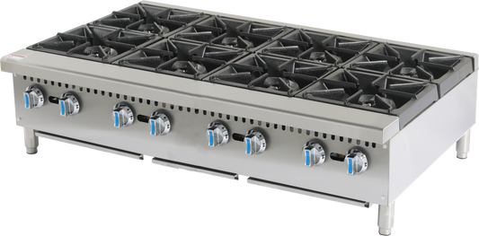 8 BURNER COMMERCIAL GAS STOCK POT COOKER