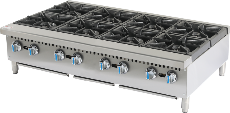 8 BURNER COMMERCIAL GAS STOCK POT COOKER