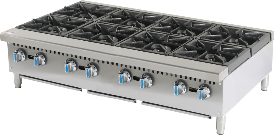 8 BURNER COMMERCIAL GAS STOCK POT COOKER