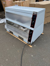 Commercial Display Food Warmer 3 Pan Hot Bain Marie Countertop Display Unit
