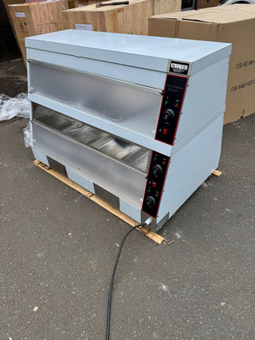 Commercial Display Food Warmer 3 Pan Hot Bain Marie Countertop Display Unit