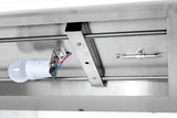 Commercial Display Food Warmer 3 Pan Hot Bain Marie Countertop Display Unit