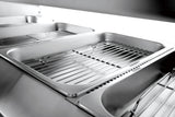 Commercial Display Food Warmer 3 Pan Hot Bain Marie Countertop Display Unit