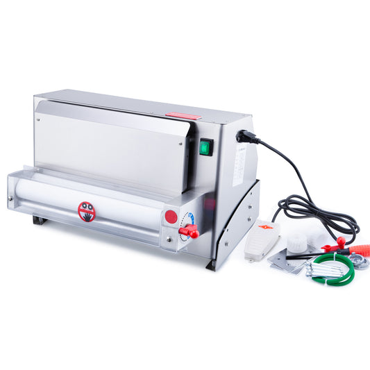 Commercial Pizza Dough Roller with Foot Pedal