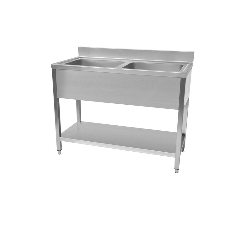 Stainless Steel Sink 1200 Double