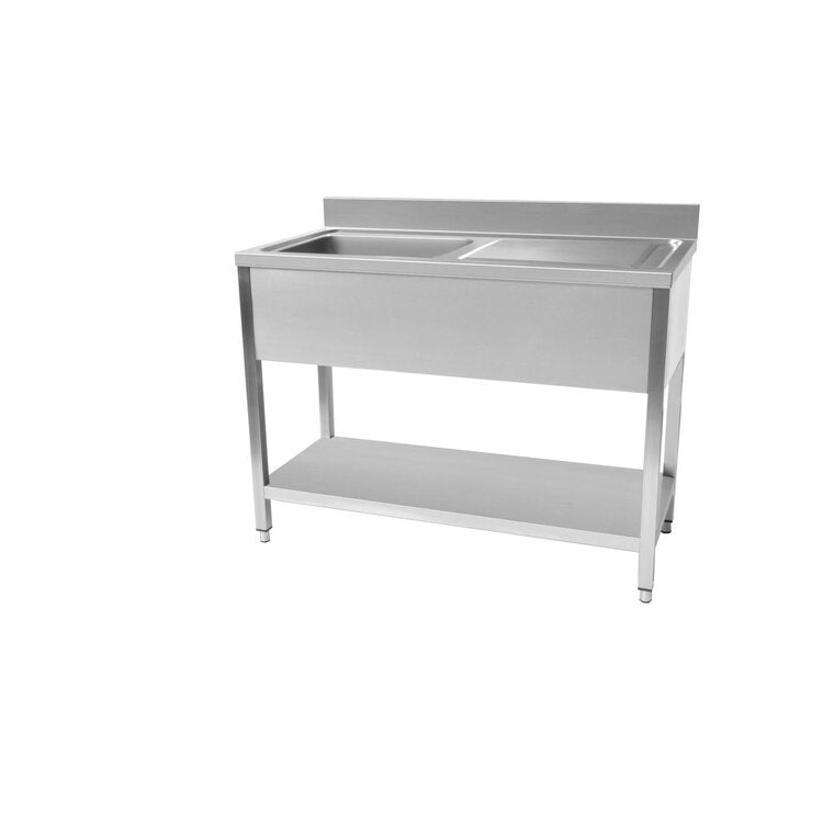 Stainless Steel Sink 1200 Left Hand