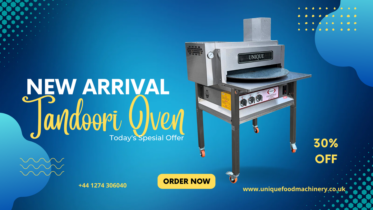 Heavy duty stainless steel tandoori oven used in Indian take equipment