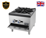gas stock pot burner for restaurants and takeaways
