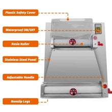 Commercial Pizza Dough Roller Twin rollers