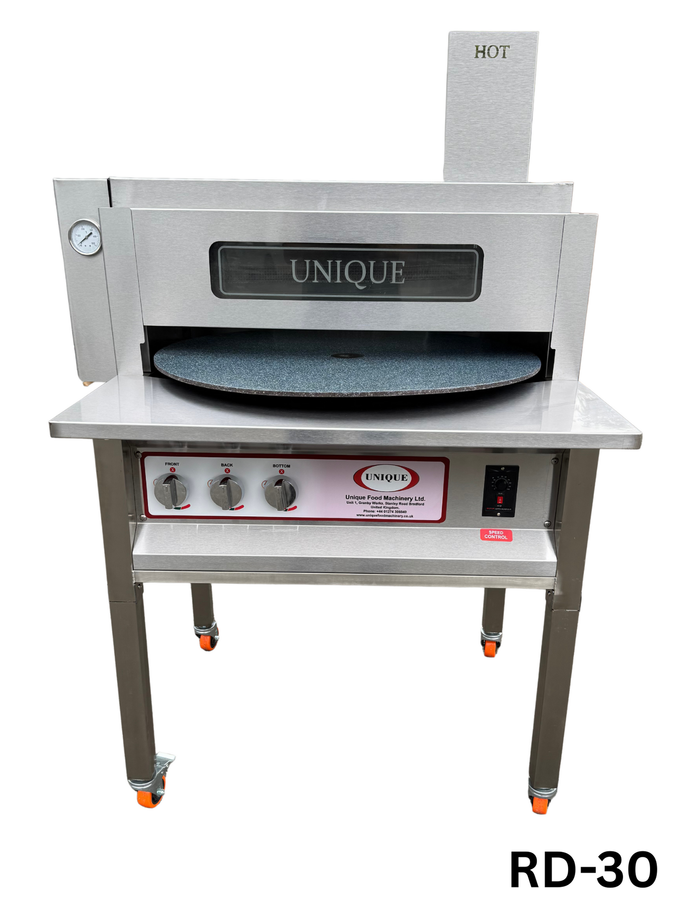 RD-30 Deluxe Automatic Rotating Gas Tandoori Oven for naan and roti making – commercial kitchen equipment