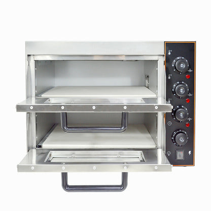 Pizza Oven Twin Deck Chamber 20"