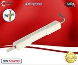 UNIVERSAL SQUARE CERAMIC SPARK IGNITION ELECTRODE FOR SIT GAS PILOT ASSEMBLY