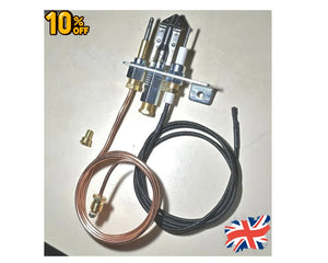 FALCON NATURAL GAS PILOT ASSEMBLY 3 WAY FLAME 537742000 NATURAL /LPG