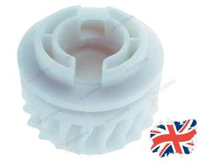 Pizza Group 3203410 White Plastic Front Pinion Cog for Dough Roller Stretcher Ma