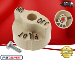 PITCO GAS FRYER KNOB CONTROL VALVE BEIGE DIAL GENUINE KNOB PARTS P6071267 35C 45