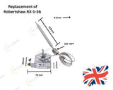 RX-2-24 Thermostat for Fryer 3/8" NPT Stuff Box for Atosa Robertshaw Etc