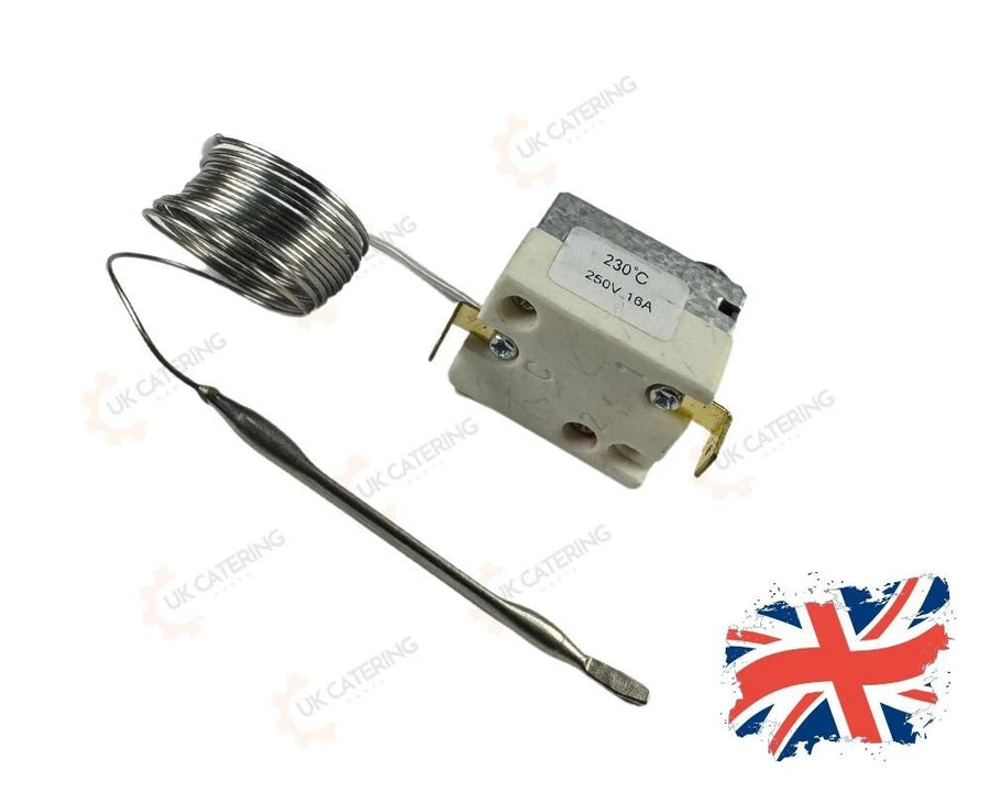 BUFFALO PRO N117 Fryer High Limit Safety Thermostat Thermal Trip Switch