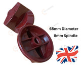 HOBART / WOLF GAS CHARGRILL RED CONTROL KNOB ON/OFF VALVE REPLACEMENT 719255-3
