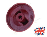 Shaan Tandoori 70mm Round Red Control Knob for PEL 20, 21, 21S Gas Control Valve