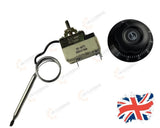 UNIVERSAL BAIN MARIE HOT CUPBOARD TEMPERATURE CONTROL THERMOSTAT KIT30-90°C 16A