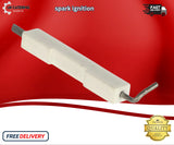 UNIVERSAL SQUARE CERAMIC SPARK IGNITION ELECTRODE FOR SIT GAS PILOT ASSEMBLY